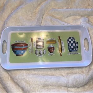 Melamine serving tray great used condition